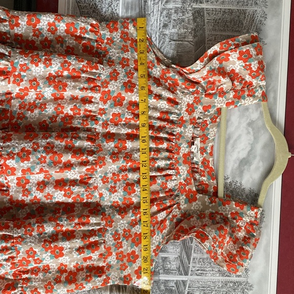 ENTRO square neck floral mini dress. - Picture 12 of 12